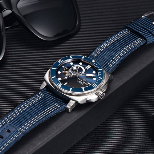 Часы мужские Pagani Design PD-1736 Silver-Blue-0